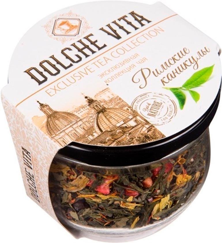 

Зеленый чай Dolche Vita Римские каникулы 50 г