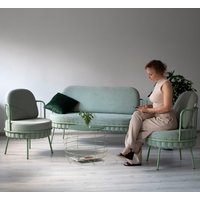 Диван Sheffilton SHT-SF8 (нежная мята/мятный)