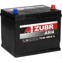 Автомобильный аккумулятор Zubr Ultra Asia R+ Турция (70 А·ч)