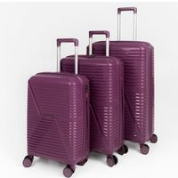 Чемодан-спиннер Rozan 3934 (L, бордовый)