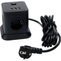 Сетевой фильтр Cablexpert TWR-4-U3-B-3