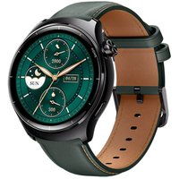 Умные часы Mibro Lite 3 Pro (с зеленым кожаным ремешком)