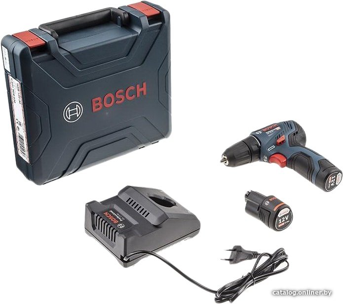 Дрель-шуруповерт Bosch GSR 12V-30 Professional 06019G9000 (с 2-мя АКБ, кейс)