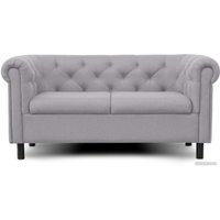 Диван Brioli Винчестер двухместный (J20/серый)