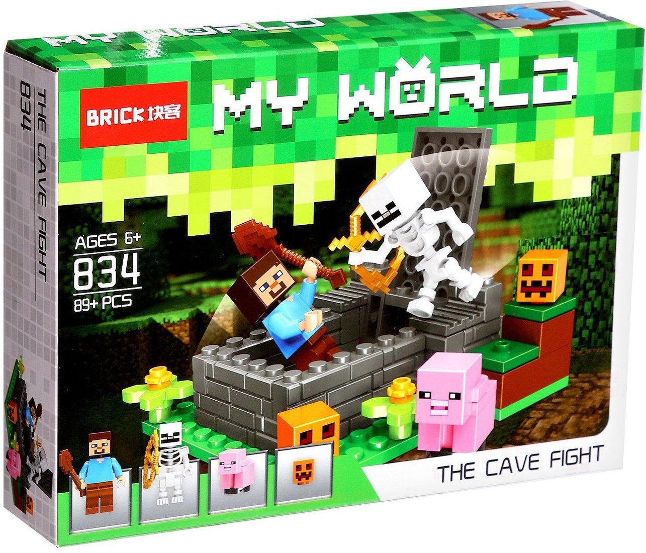 

Конструктор Brick Мой мир 7846689