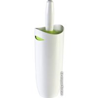 Ершик для унитаза Primanova M-E05-05 (белый/салатовый)