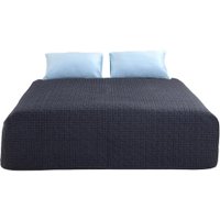 Покрывало GoodNight Quilt Check 420303 180x200 см (черный)