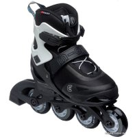 Роликовые коньки Micro Micro Joy (р. 25-28, черный/белый)