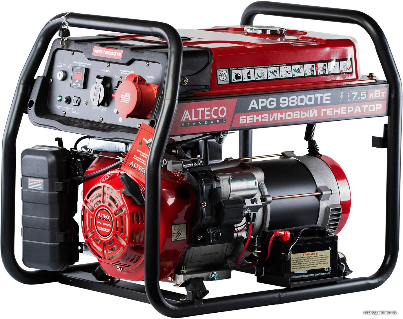 Бензиновый генератор Alteco APG 9800 TE