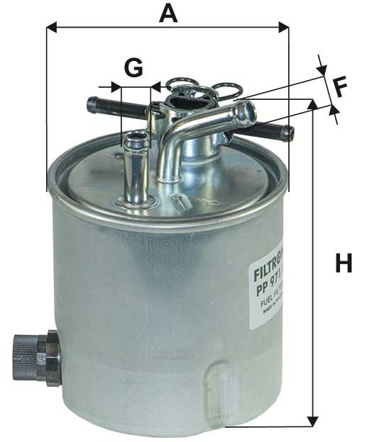 

Топливный фильтр Filtron PP971/5