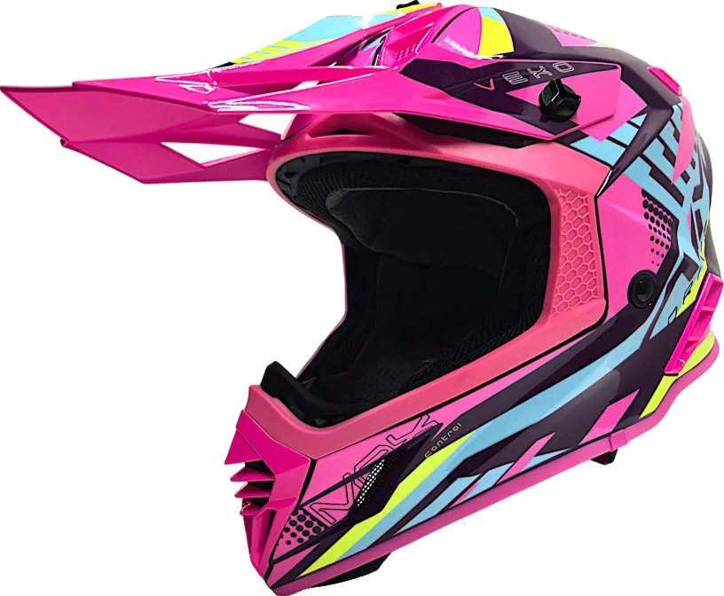 

Мотошлем AIM RH855 Fiber Glass Vexo RH855V-BPP-M (M, фиолетовый/розовый)