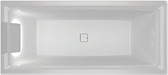 Ванна Riho Still Square Led 180x80 BR0100500K00131 (левая, без ножек)