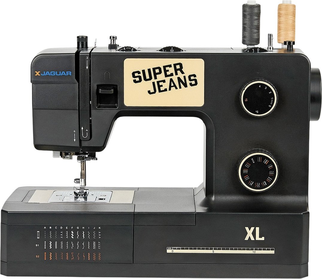 Электромеханическая швейная машина Jaguar Super Jeans XL
