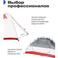 Треккинговая палатка RoadLike Pro Double Light (белый)