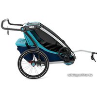 Детский велоприцеп Thule Chariot Cross 2 (Thule Blue/Poseidon)