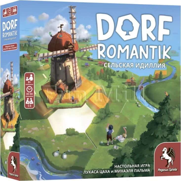 

Детская настольная игра Pegasus Spiele Dorfromantik. Сельская идиллия