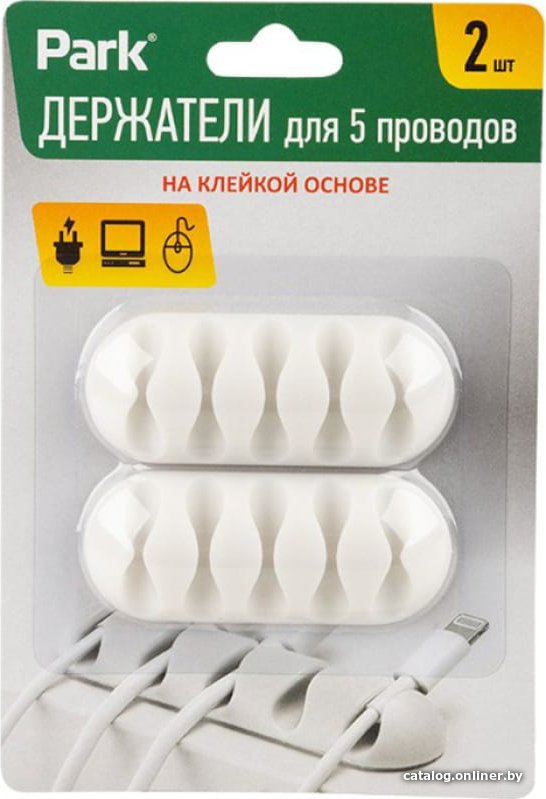 Площадка самоклеющаяся Park 103392 (2 шт, белый)