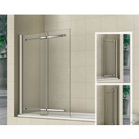 Стеклянная шторка для ванны RGW SC-44 100 см