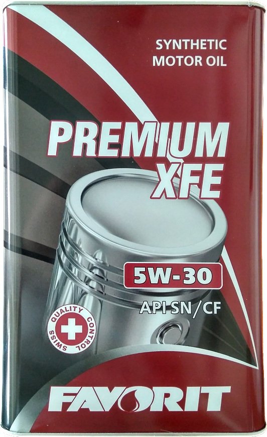 

Моторное масло Favorit Premium XFE 5W-30 metal 1л