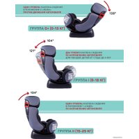 Детское автокресло Amarobaby Professional (черный/серый)