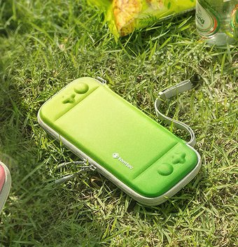 Tomtoc FancyCase A05 Slim для Nintendo Switch/Nintendo Switch OLED (неоновый зеленый)