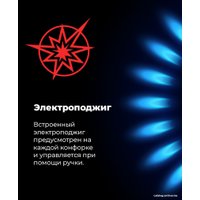 Газовый духовой шкаф MAUNFELD MOGS703W