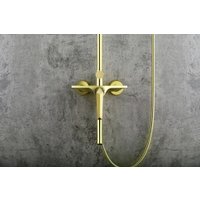 Душевая система  Grocenberg GB7025 (золото матовый)