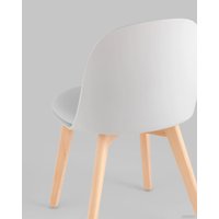 Стул Stool Group Fog с подушкой SL-7022DM (светло-серый, деревянные ножки)