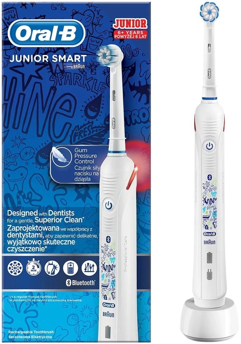 

Электрическая зубная щетка Oral-B Junior Smart