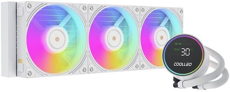 

Система жидкостного охлаждения для процессора Coolleo DIG-360-WH