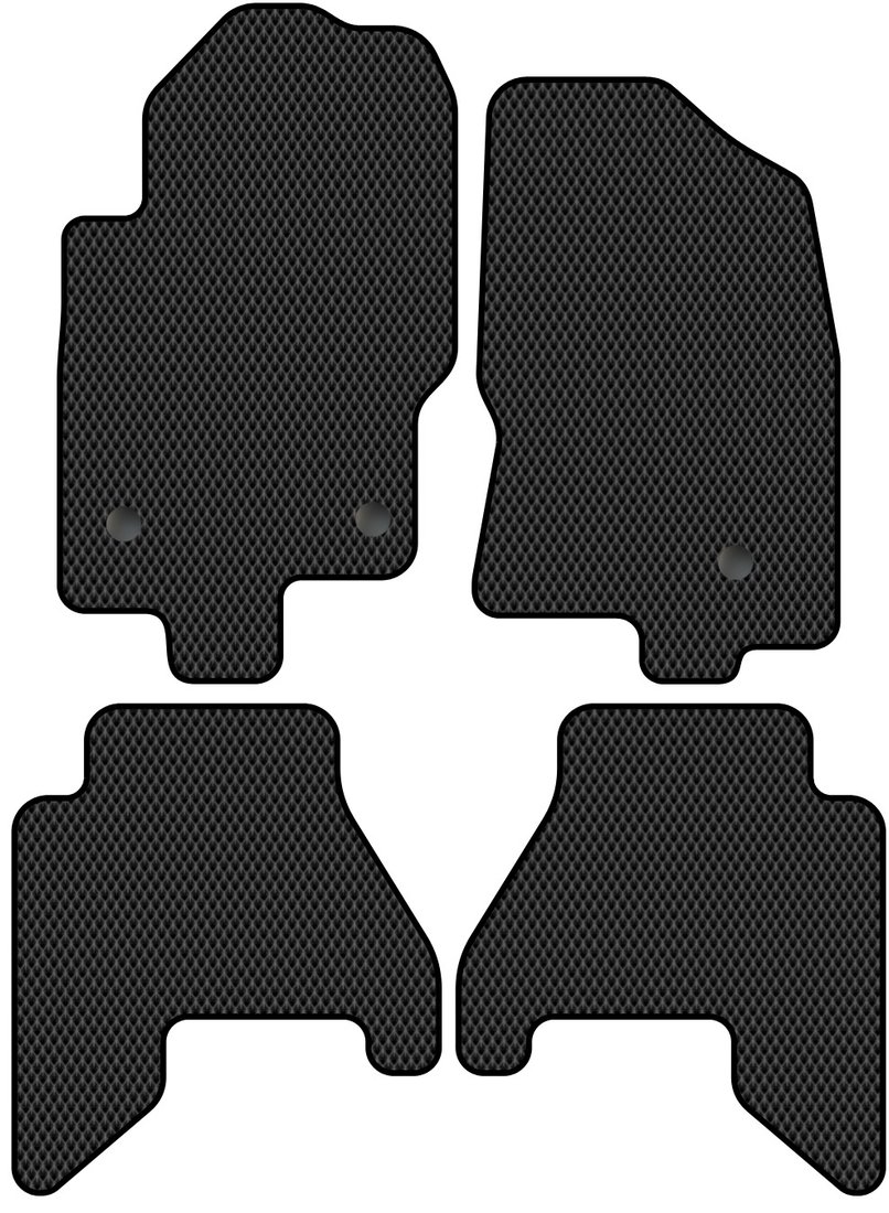 

Комплект ковриков для авто Alicosta Nissan Pathfinder III (suv 7 мест / R51) 2009 - 2014 (черный, ромб)