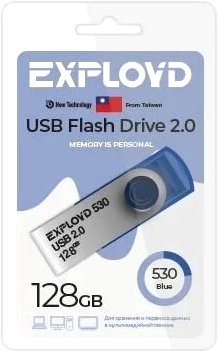 

USB Flash Exployd 530 128GB (синий)