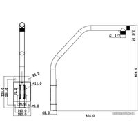 Крепление для камер видеонаблюдения Dahua DH-PFB303S