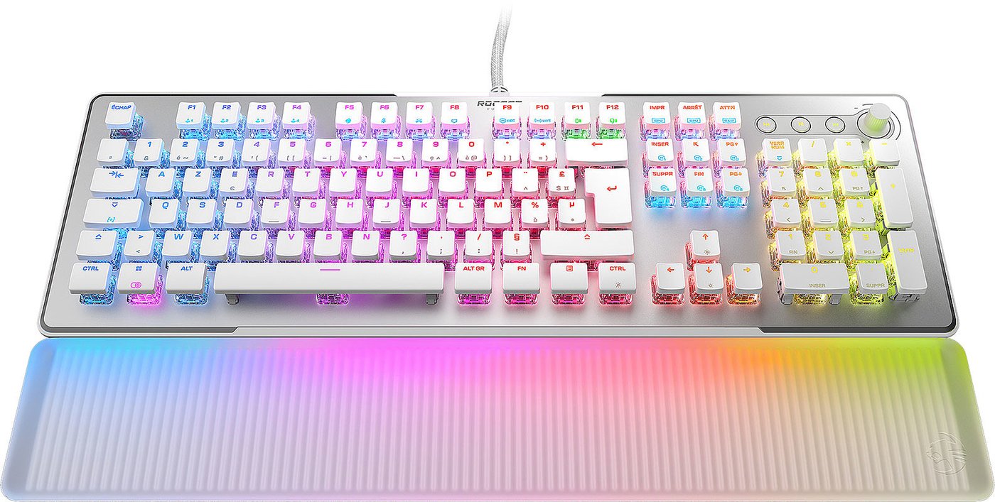 

Клавиатура Roccat Vulcan II Max AIMO (Titan II Optical Red, белый, нет кириллицы)