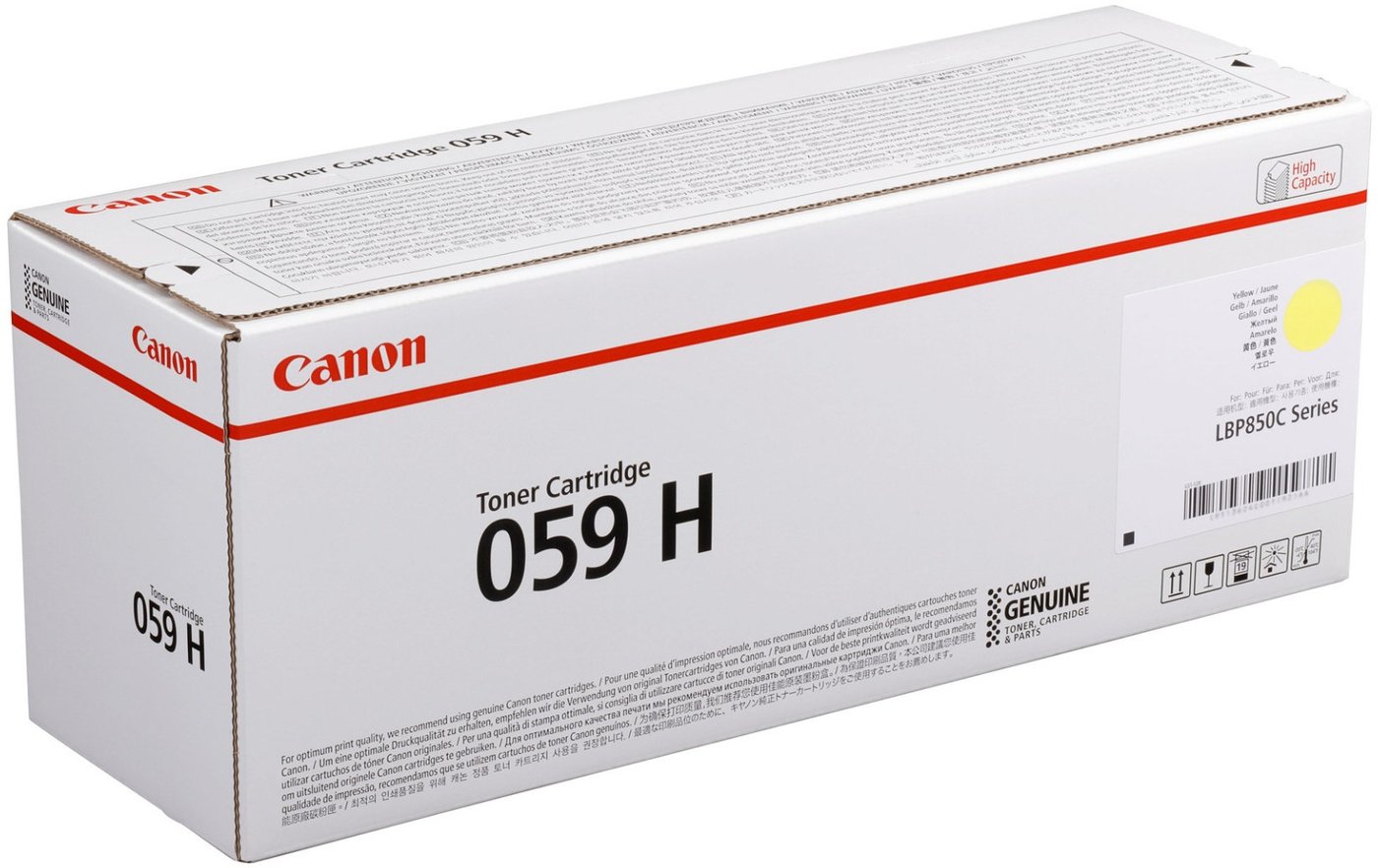 

Картридж Canon CRG 059H Y Toner (3624C001)