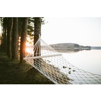 Дачный гамак Mamo двойного плетения 120 см