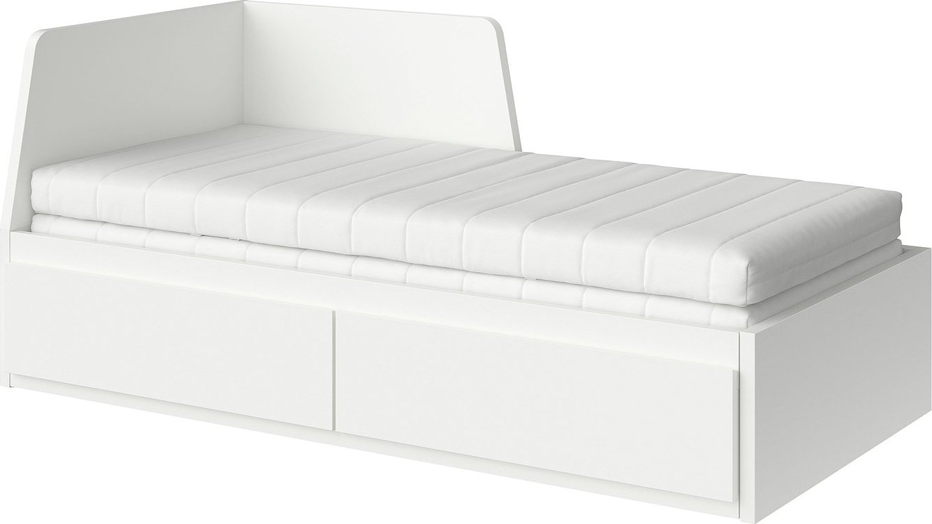 

Кровать с выдвижным спальным местом Ikea Flekke s79521455