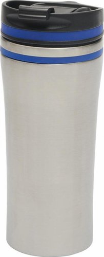 Термокружка Inspirion Liberica 56-0304217 400 мл (серебристый/синий)