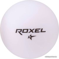 Мяч для настольного тенниса Roxel Tactic (белый, 1 звезда, 6 шт.)