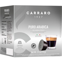 Кофе в капсулах Carraro Puro Arabica в капсулах Dolce Gusto 16 шт