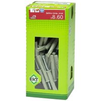 Дюбель-гвоздь ЕКТ Потайной 8x60 BW000016 (75 шт, нейлон)