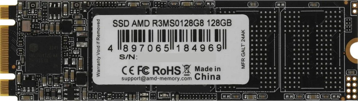 SSD AMD Radeon R3 128GB R3MS0128G8