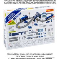 Набор железной дороги Bondibon Полиция ВВ6075