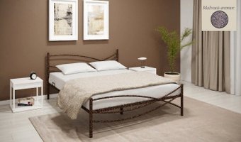 Кровать ИП Князев Калифорния КЯ.180.200.М (медный антик)