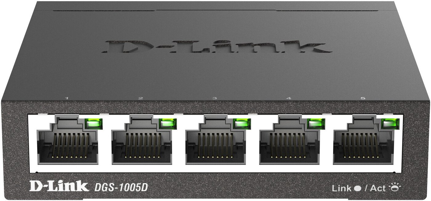 Неуправляемый коммутатор D-Link DGS-1005D/R1A