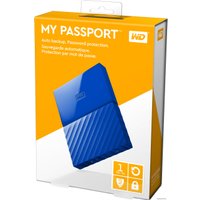 Внешний накопитель WD My Passport 1TB [WDBYNN0010BBL]