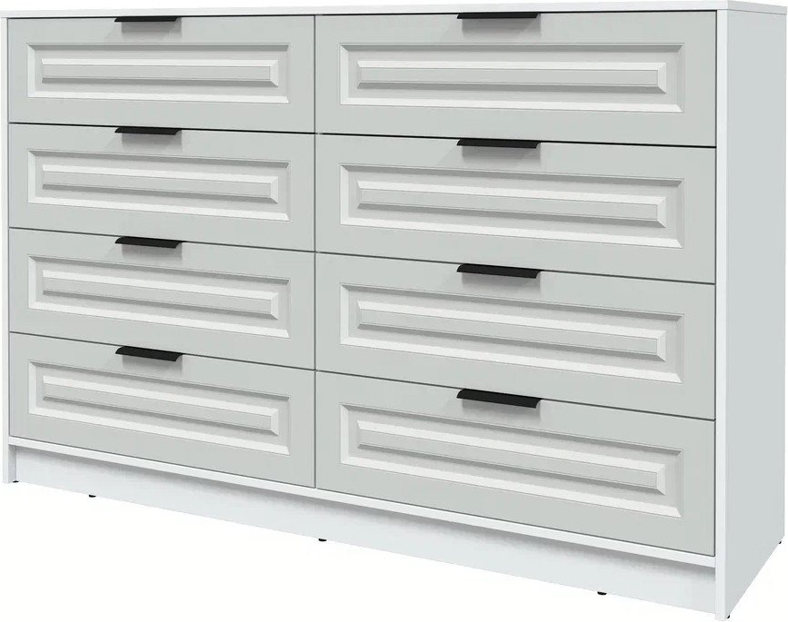 

Комод Интерлиния Концепт КТ-К157 Деко (белый платинум/грей)