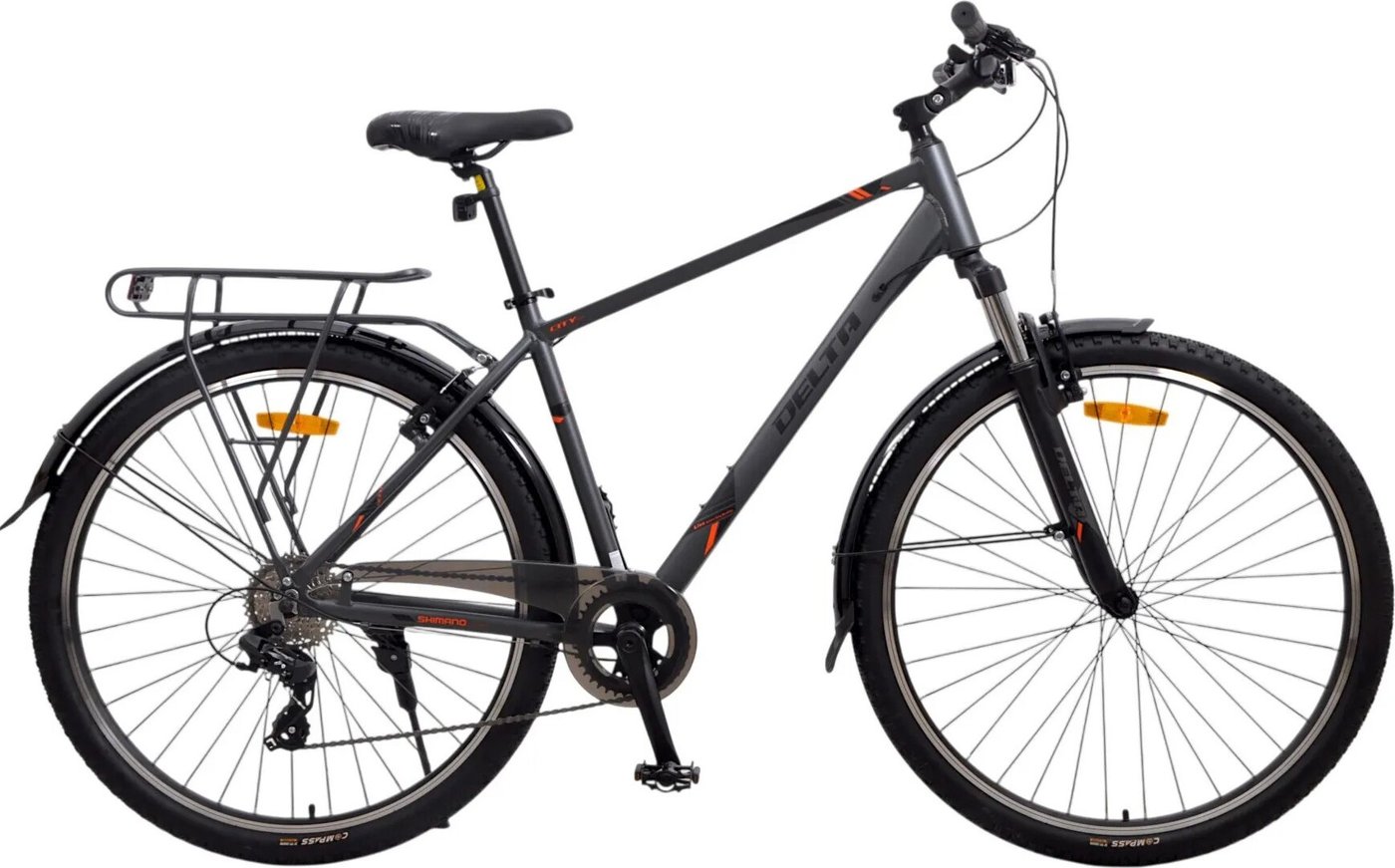Велосипед Delta City Pro 28 р.19 CITY PRO M28.19.GR (серый)