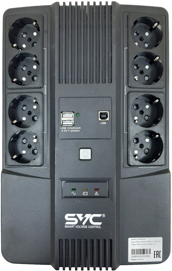 

Источник бесперебойного питания SVC U-800/BSSC