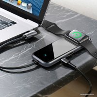 Док-станция Baseus Mirror Series Multifunctional Wireless Charger CAHUB-AZ0G